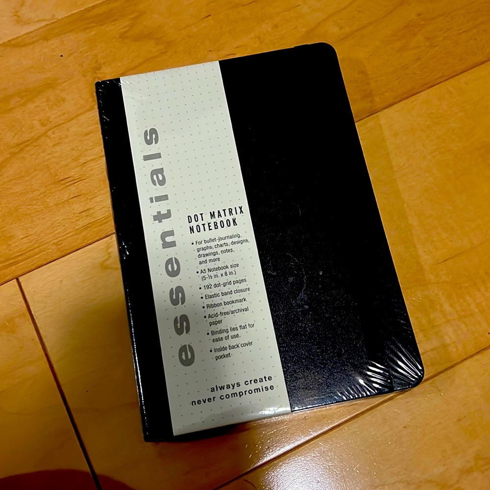 Essential dot matrix notebook